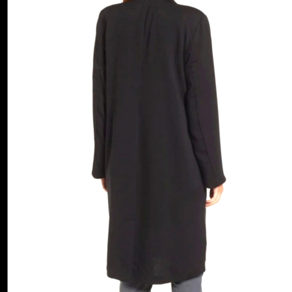 Brown Cardigan Jacket XL w/ Pockets  Sustainable TENCEL Elieen Fisher NWT - Picture 8 of 14